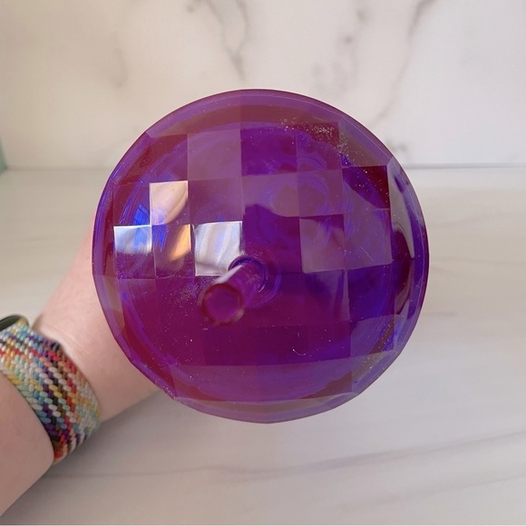 Starbucks 2021 Purple Kaleidoscope  24 oz. Venti Cold Cup Dome Tumbler- NWT - Picture 3 of 5